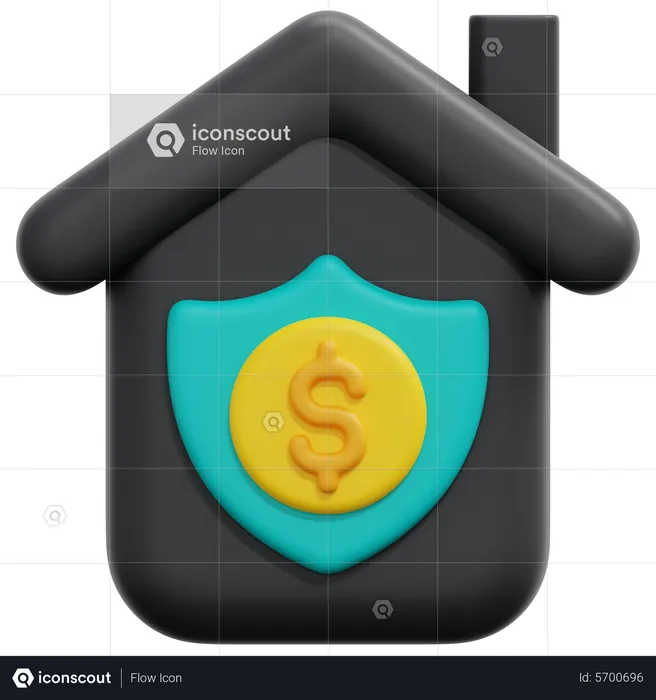 Retirement Home  3D Icon
