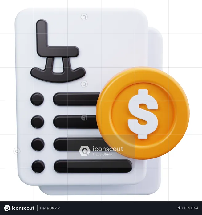 Retirement Savings  3D Icon