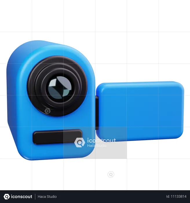 Retro Camcorder  3D Icon