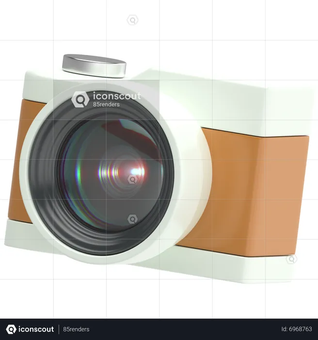 Retro camera  3D Icon