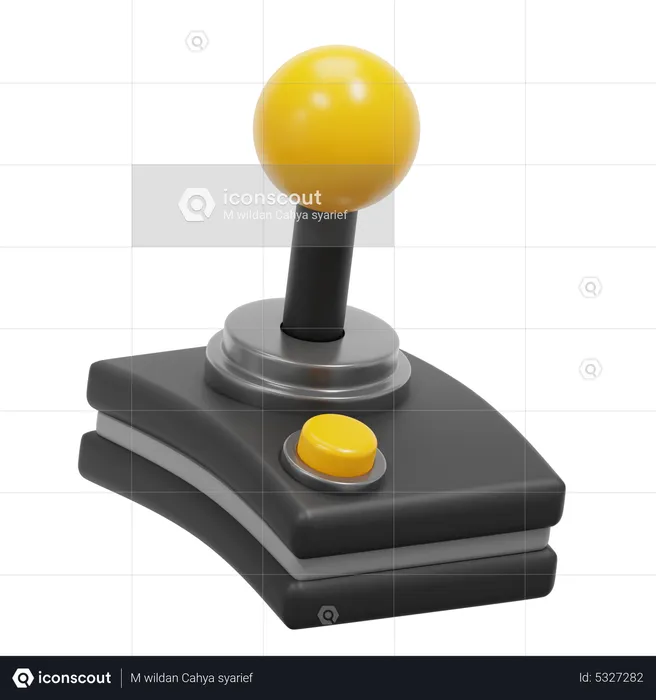 Controlador retro  3D Icon