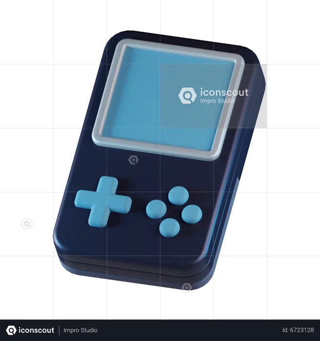 Retro Game  3D Icon