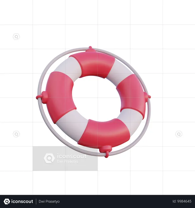 Rettungsring  3D Icon