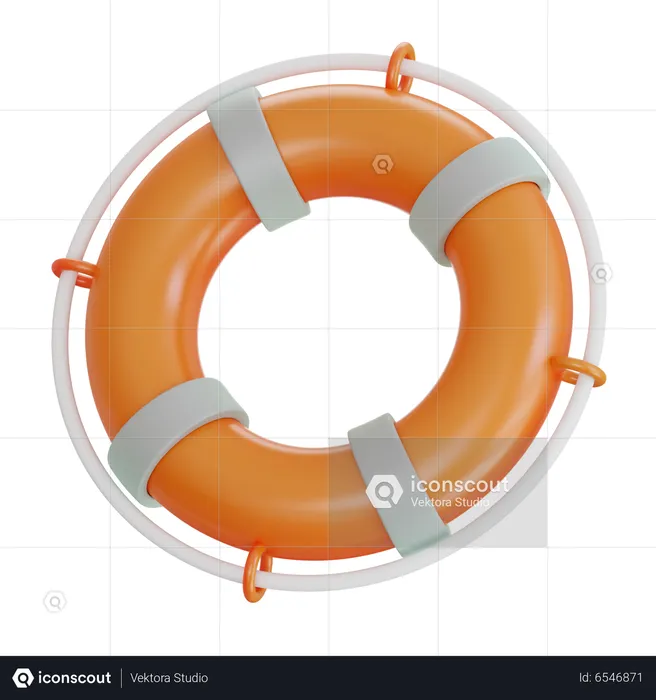 Rettungsring  3D Icon