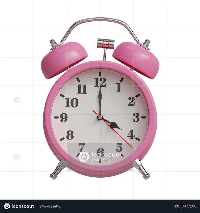 Réveil 4 heures  3D Icon