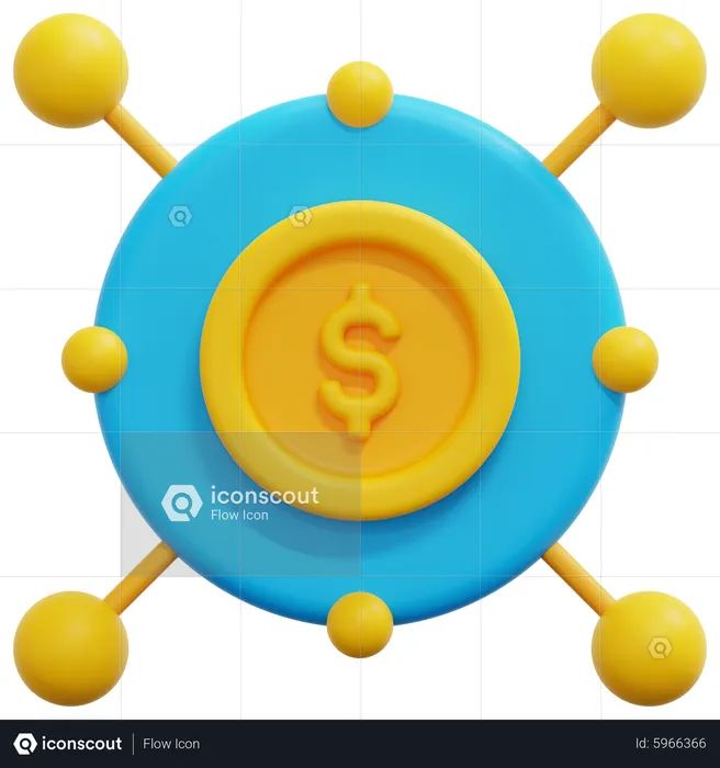 Revenue Streams  3D Icon