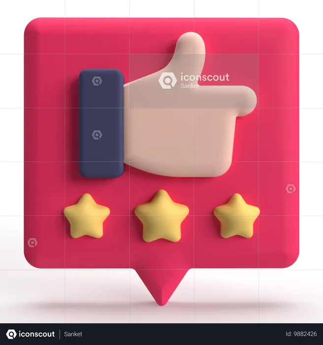 レビュー  3D Icon