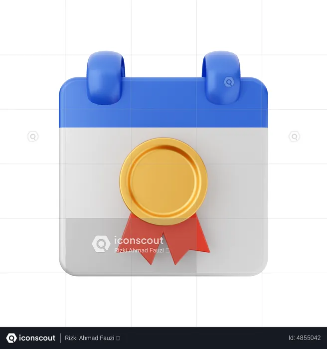 Reward Date  3D Icon