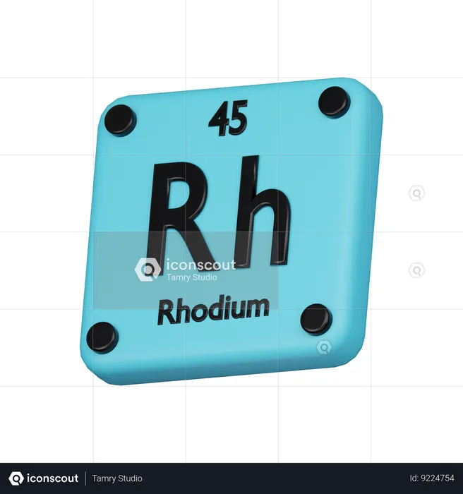 Rhodié  3D Icon