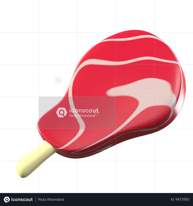 Rib Meat  3D Icon