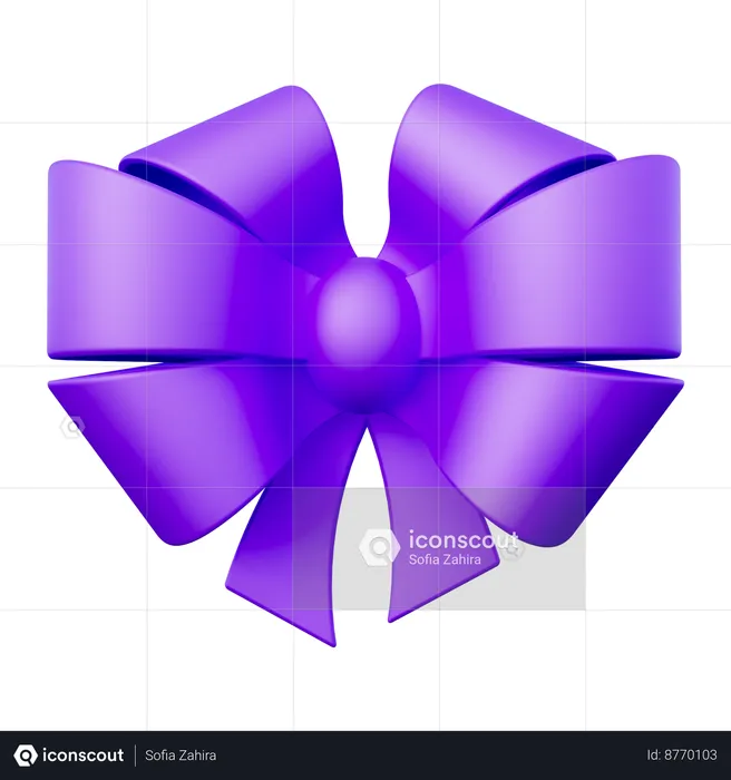 Ribbon  3D Icon