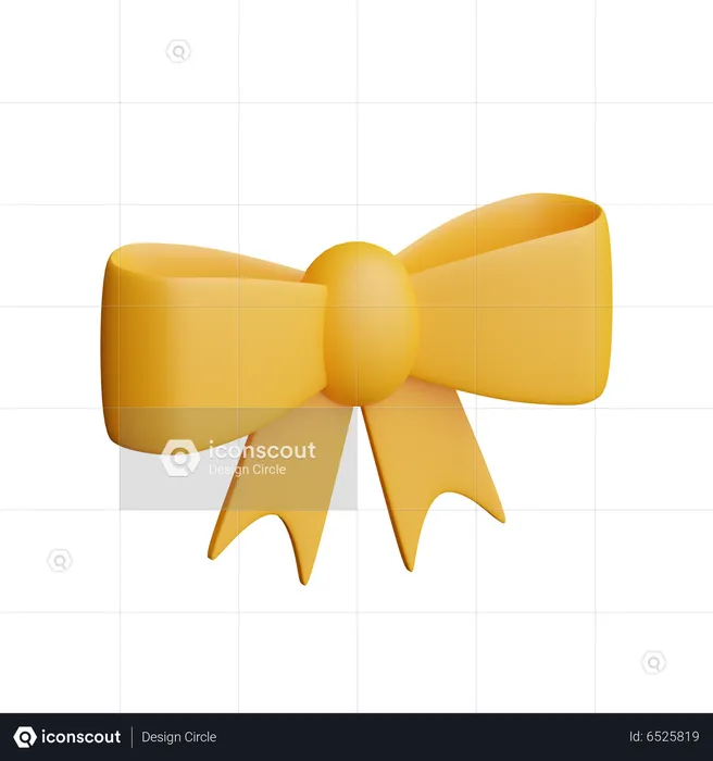 Ribbon  3D Icon