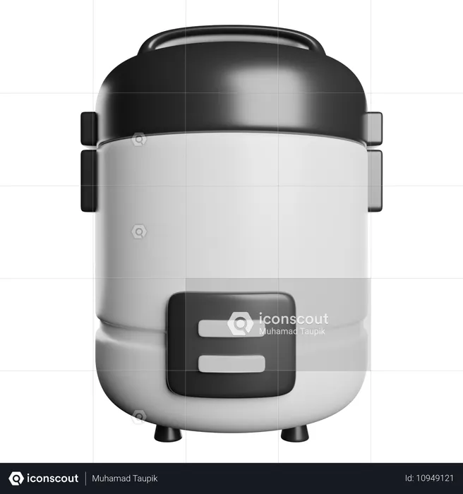 Rice Cooker  3D Icon