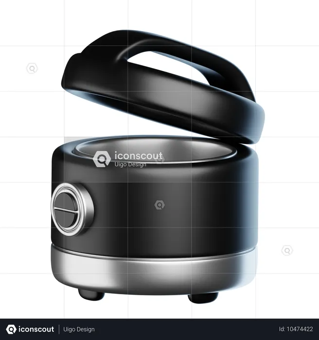 Rice Cooker  3D Icon