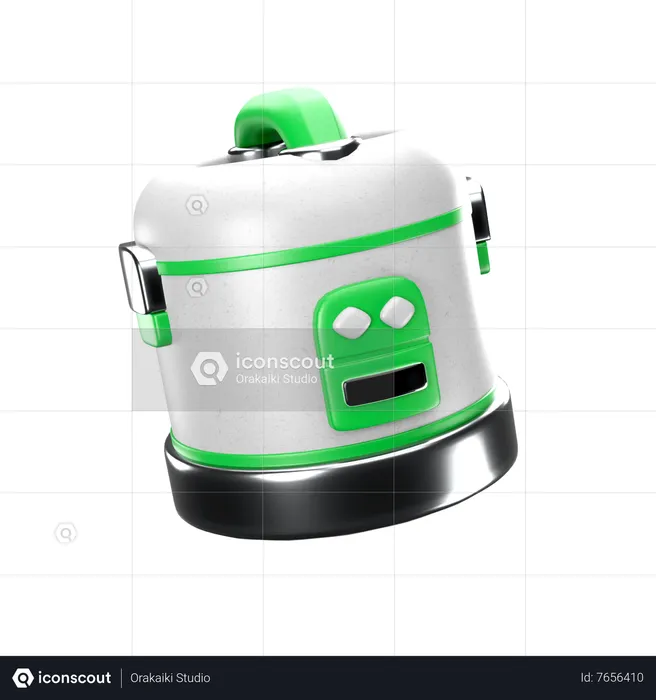 Rice Cooker  3D Icon