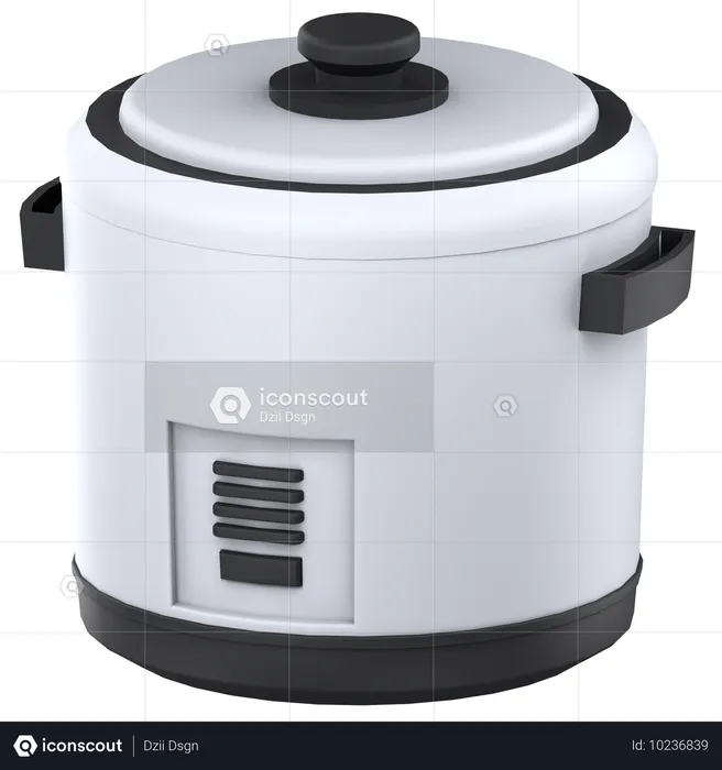 Rice Cooker  3D Icon