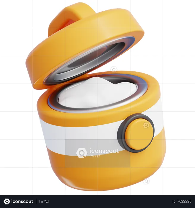 Rice Cooker  3D Icon