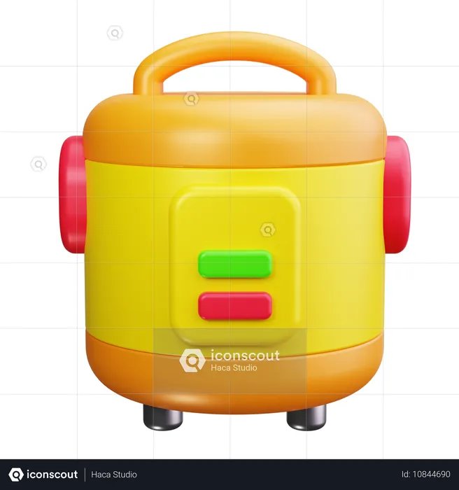 Rice cooker  3D Icon