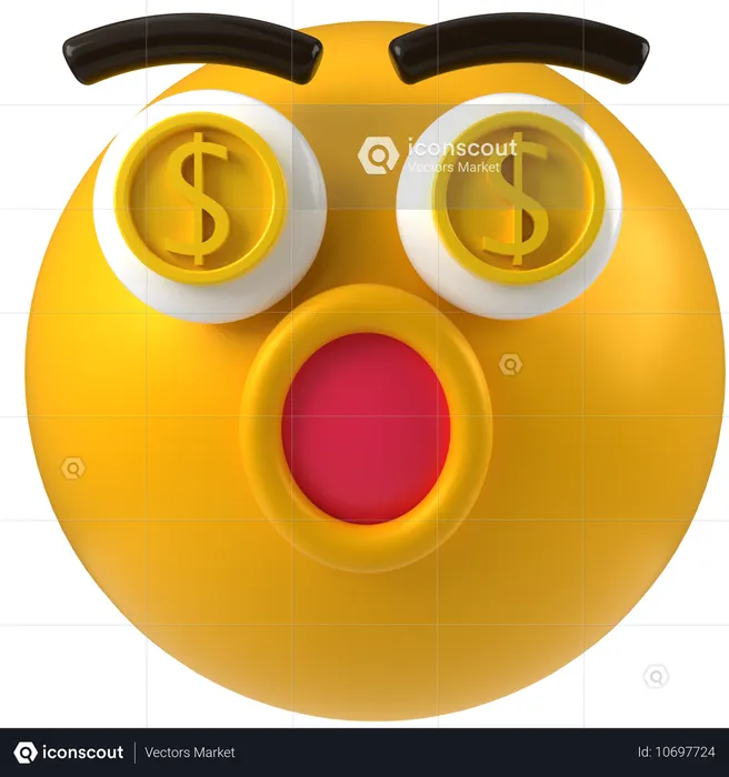Rich  3D Icon