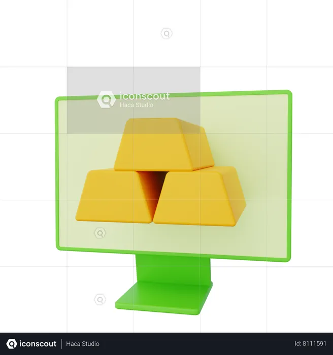 Richesse  3D Icon