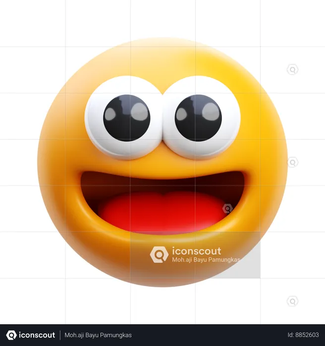 Reír Emoji 3D Icon