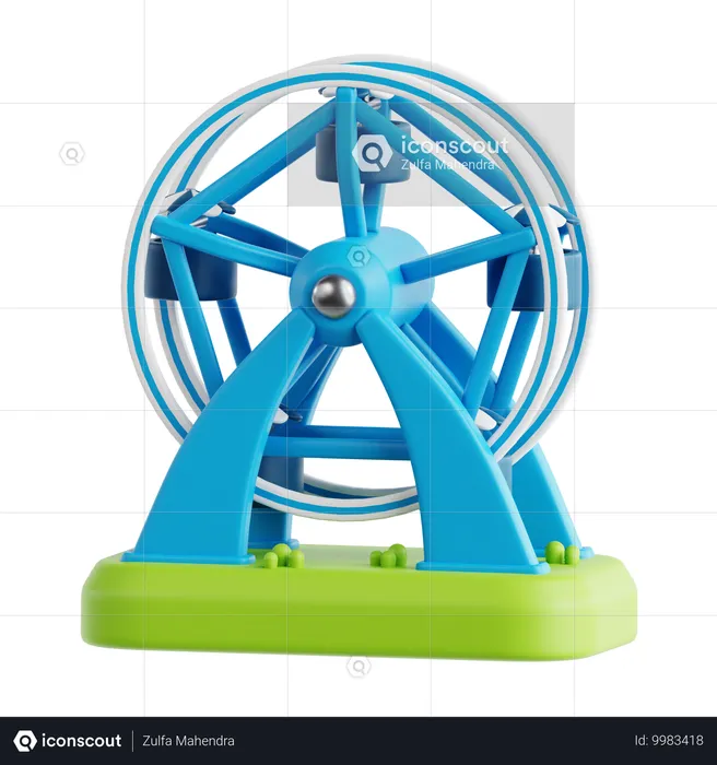 Riesenrad  3D Icon