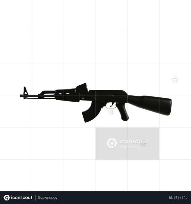 Rifle  3D Icon