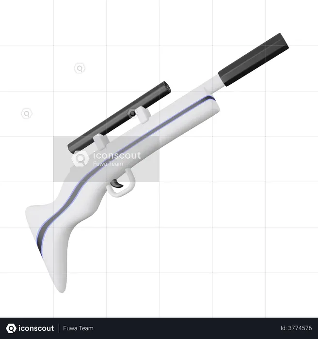 Rifle  3D Icon