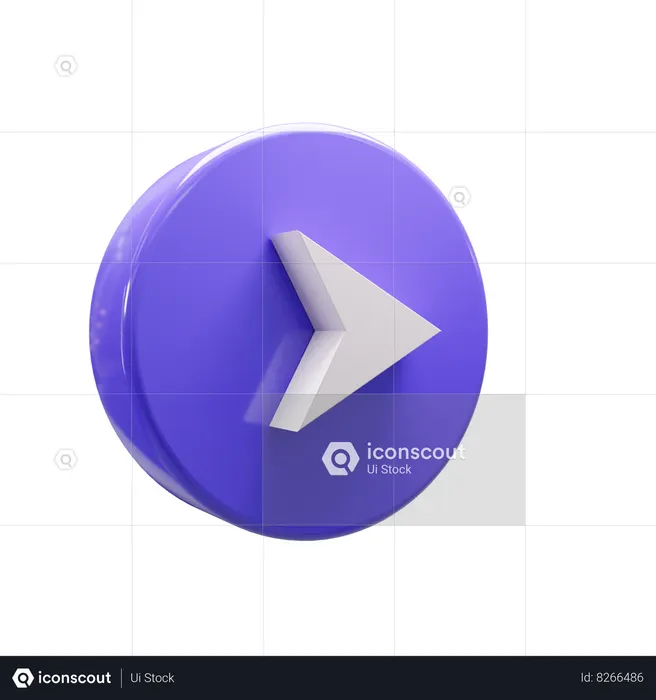 Right Chevron  3D Icon
