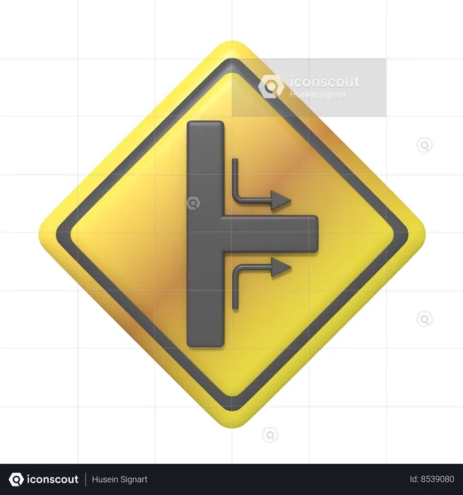 Right Sign  3D Icon