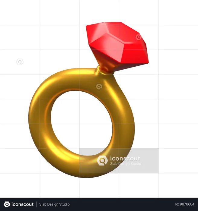 Ring  3D Icon