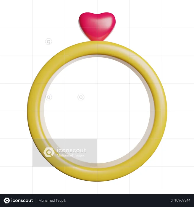 Ring  3D Icon