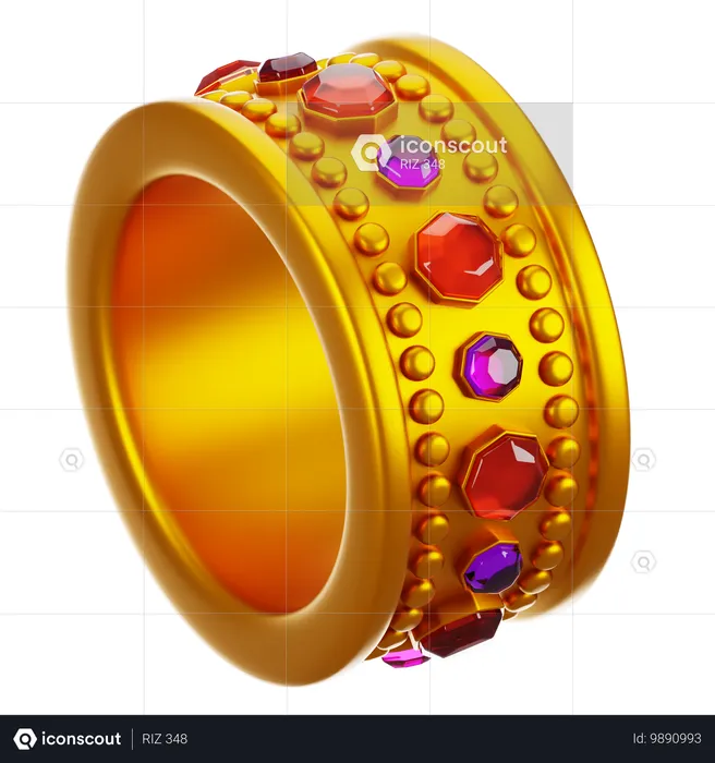 Ring  3D Icon