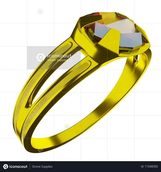 Ring  3D Icon