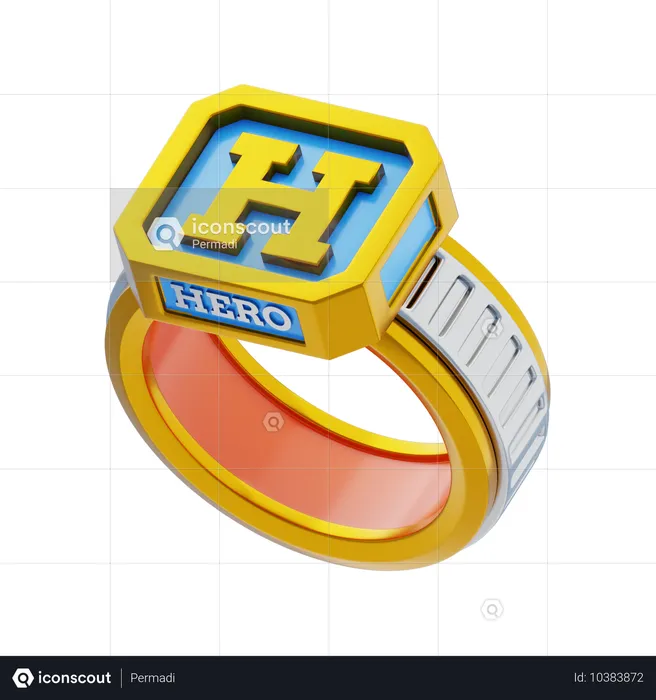 Ring  3D Icon