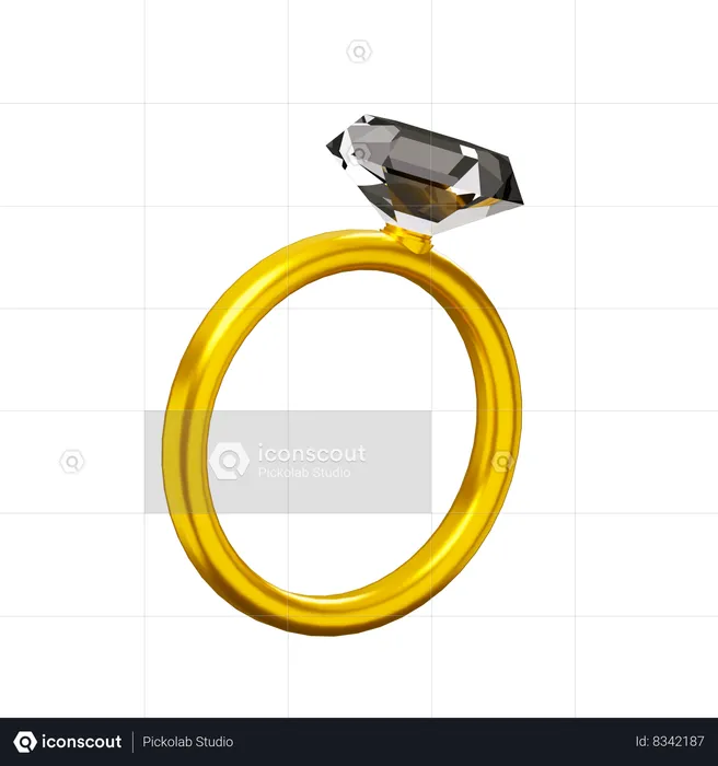 Ring  3D Icon