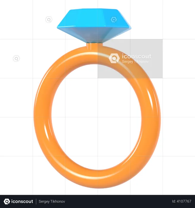Ring  3D Illustration