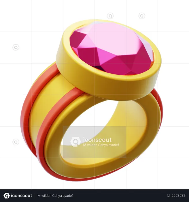 RING  3D Icon