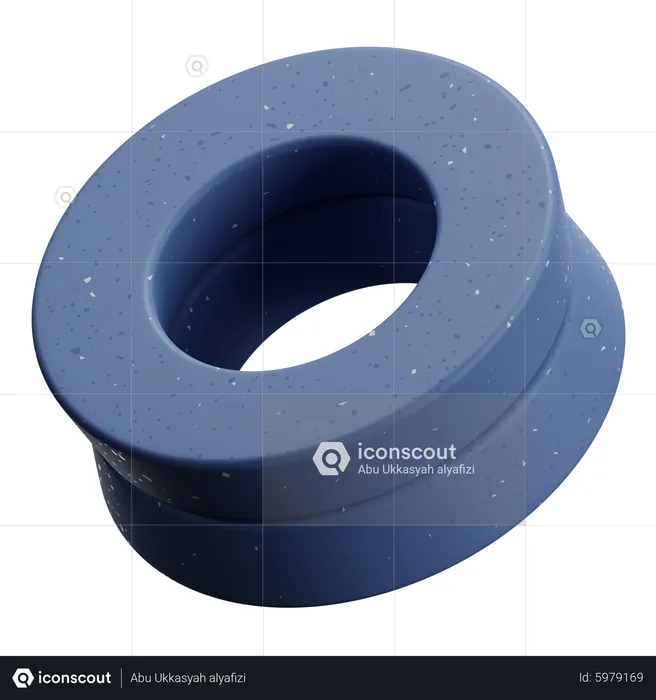 Ring Abstract Shape  3D Icon