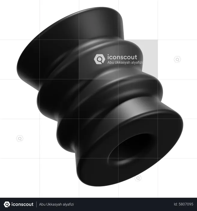Ring Abstract Shape  3D Icon