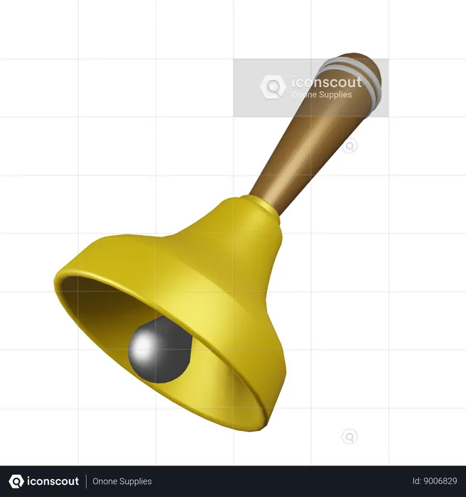 Ring Bell  3D Icon