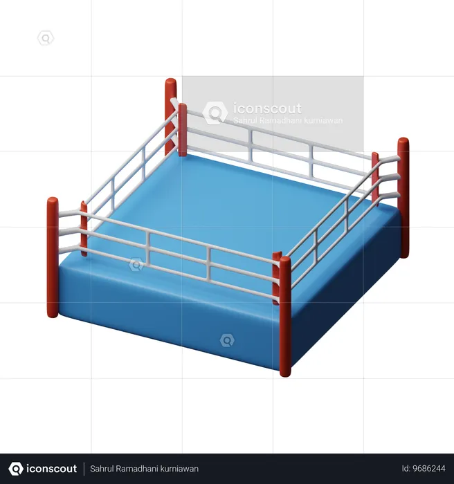 Ring de boxe  3D Icon