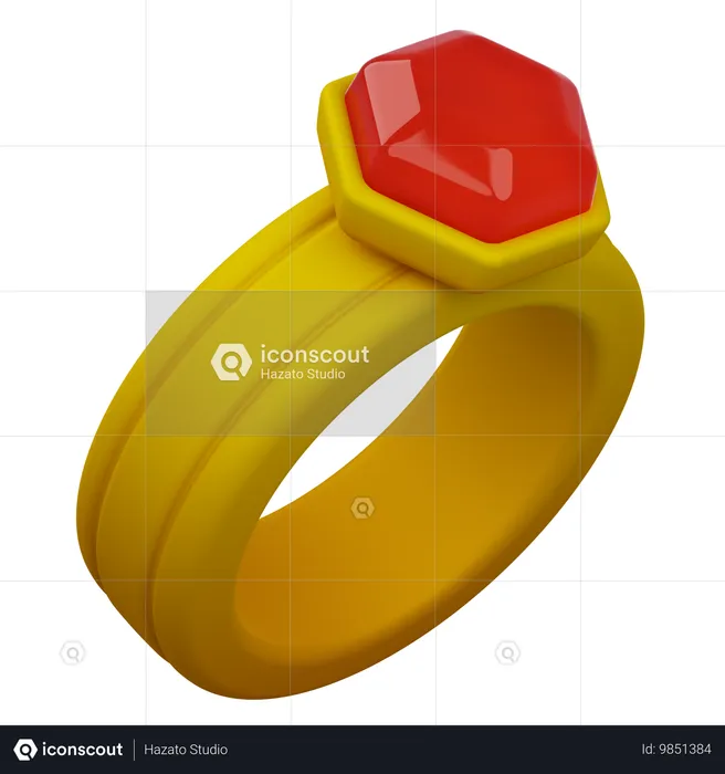 Ring Game  3D Icon