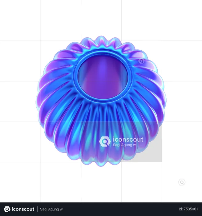 Ring Shape Abstract Shape  3D Icon