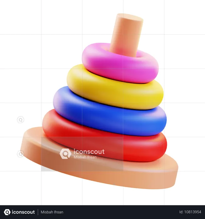 Ring Toy  3D Icon