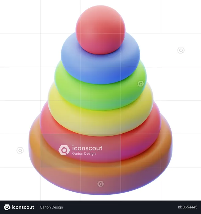 RING TOY  3D Icon