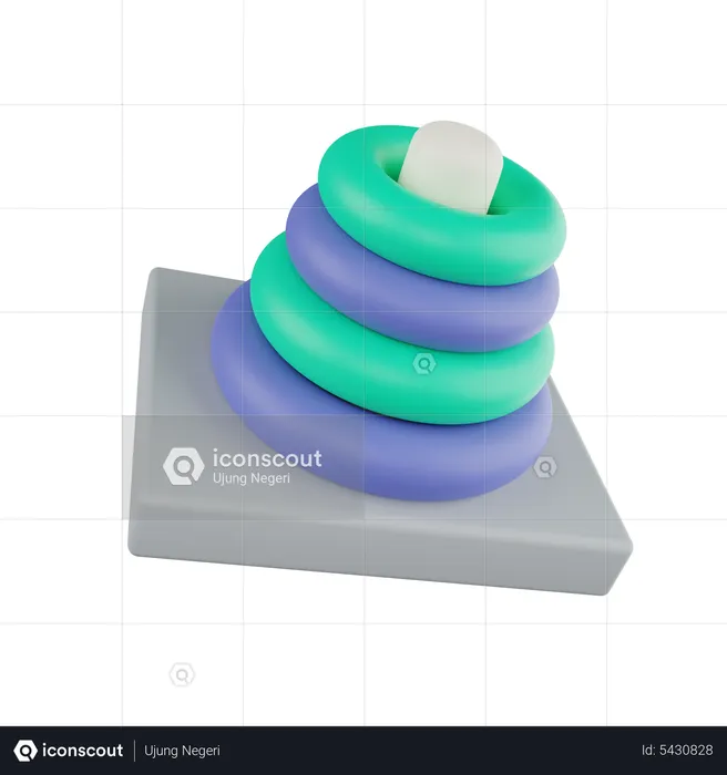 RIng Toy  3D Icon
