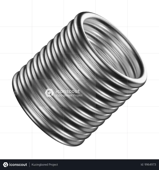 Rings Abstract Shape  3D Icon