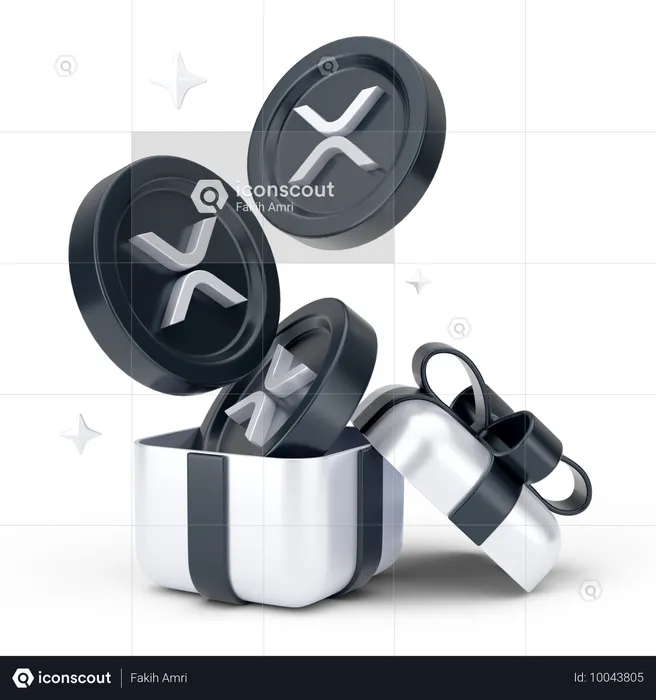 Ripple Gift  3D Icon