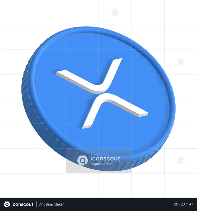 Ripple-XRP  3D Icon